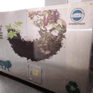 FSK099 1000Kg/day Organic Waste Compost Machine with inbuilt Shredder