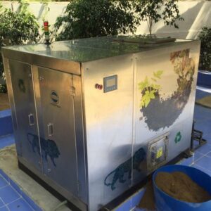 FS011 50Kg/day Organic Waste Compost Machine with in built Shredder